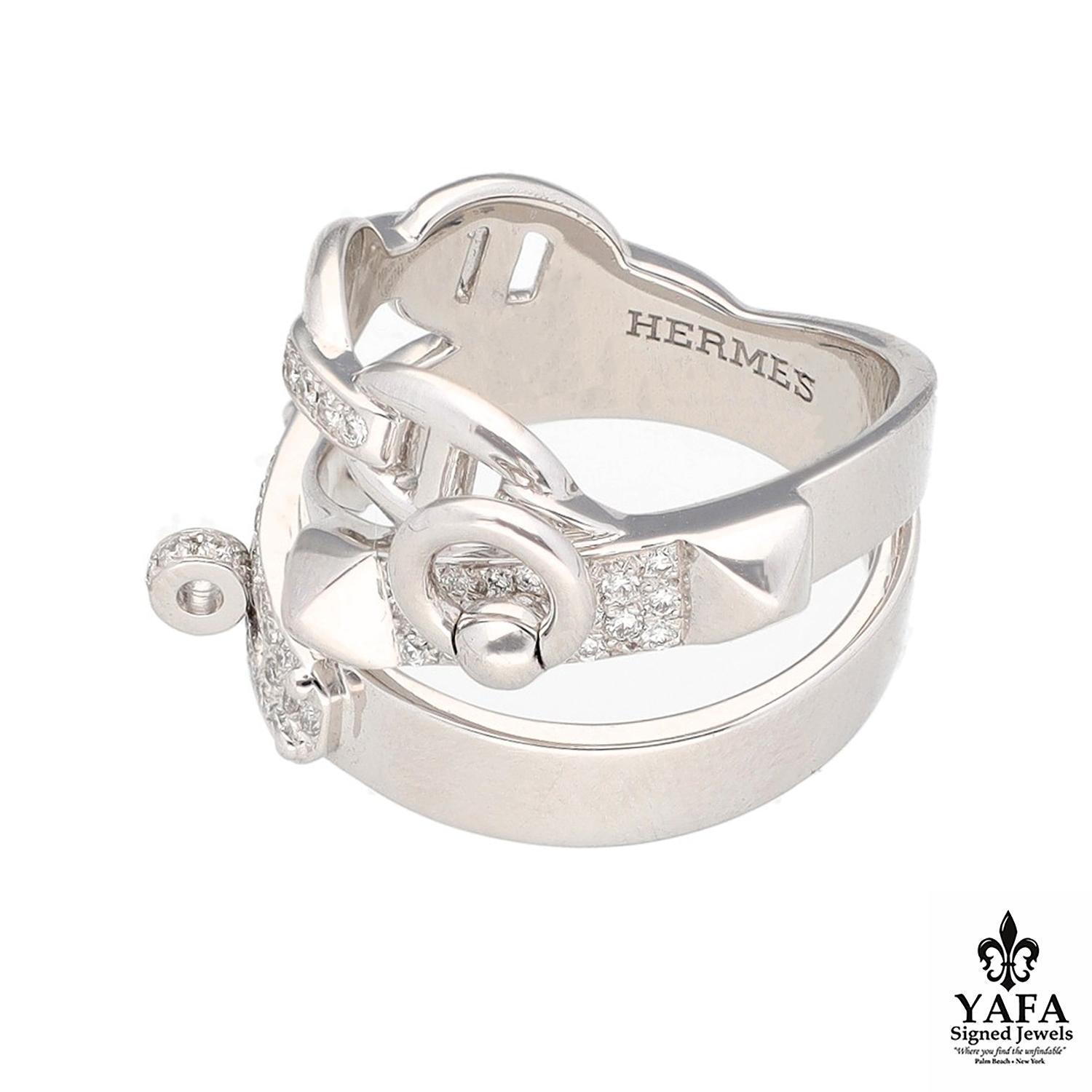 HERMES Collier de Chien Ring