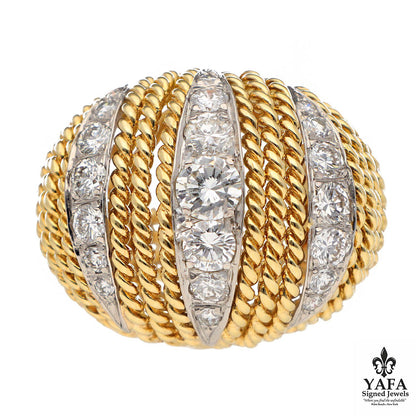 VAN CLEEF & ARPELS Diamond Dome Ring