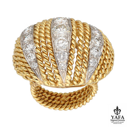 VAN CLEEF & ARPELS Diamond Dome Ring