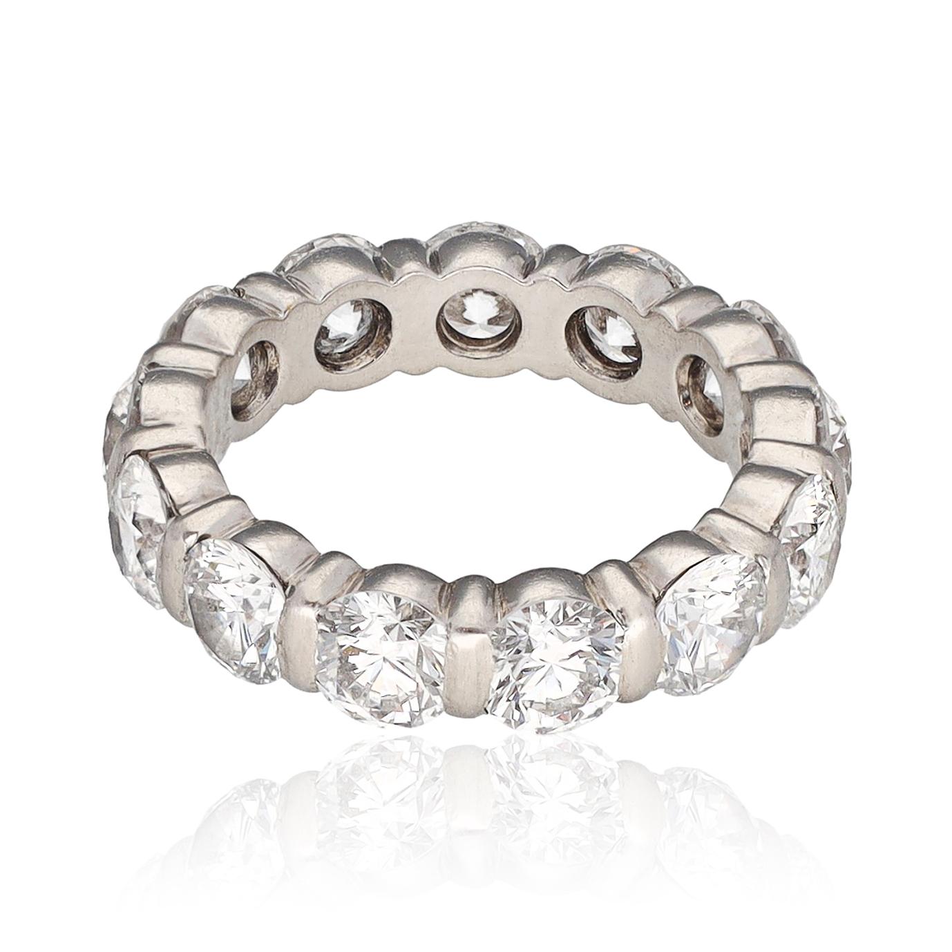 HARRY WINSTON Platinum Diamond Wedding Ring