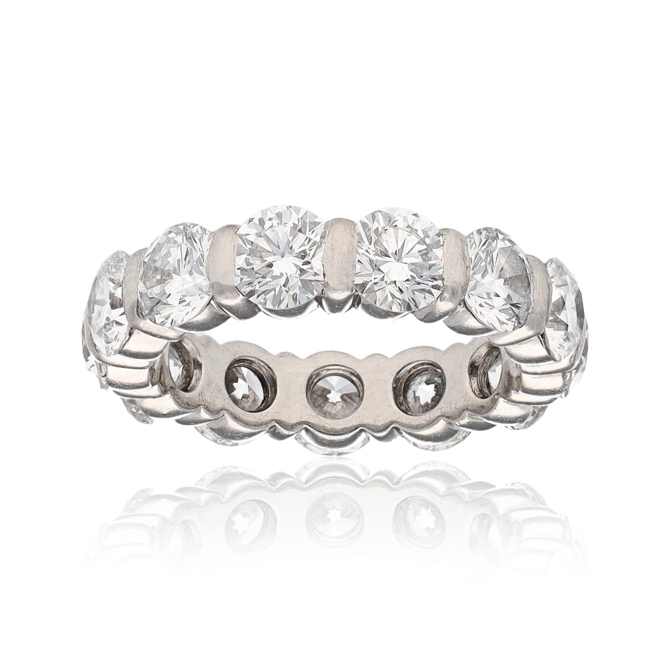 HARRY WINSTON Platinum Diamond Wedding Ring