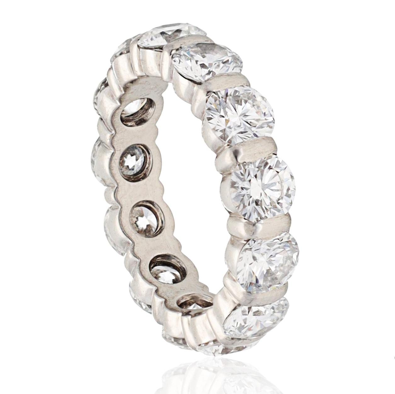 HARRY WINSTON Platinum Diamond Wedding Ring
