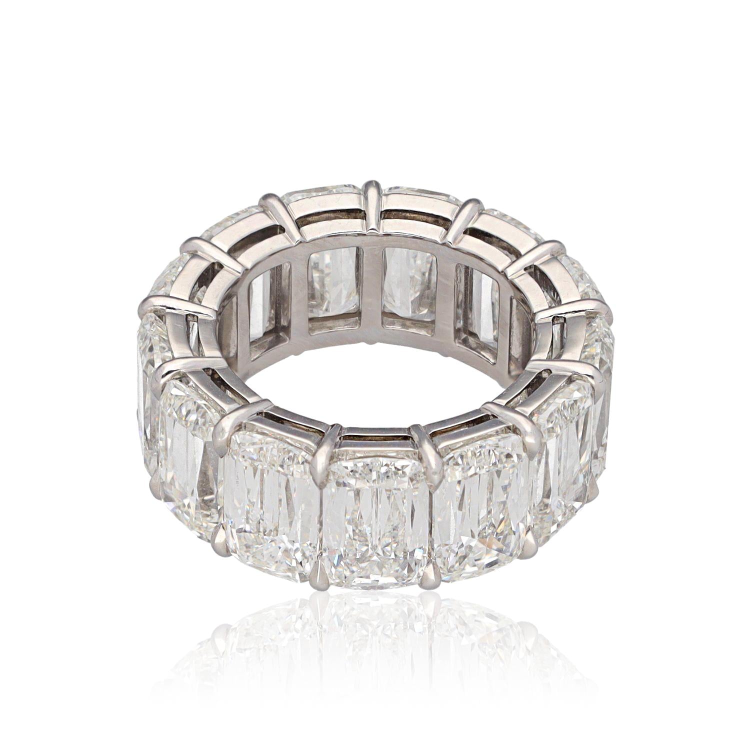 PLATINUM ASHOKA Diamond Eternity Band