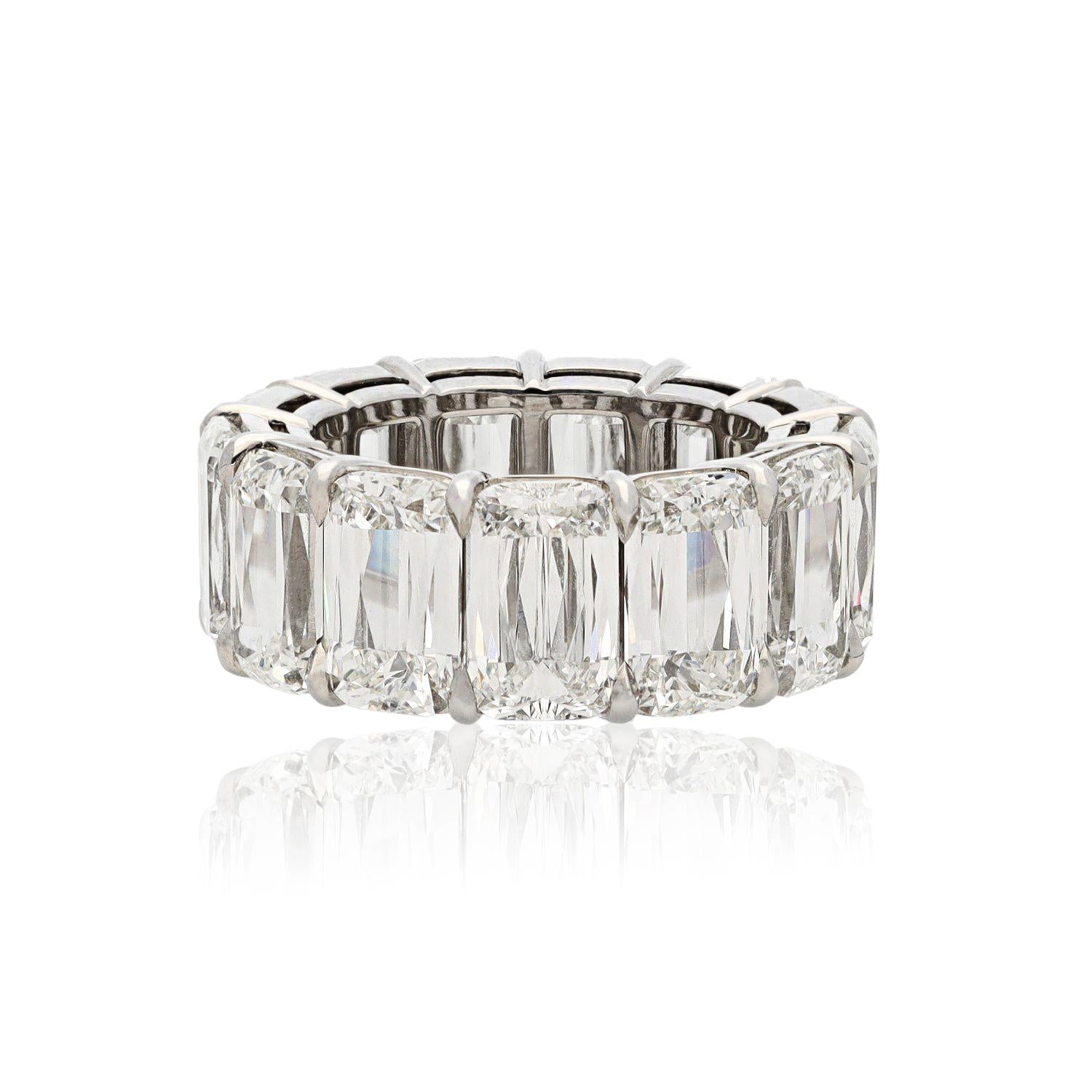 PLATINUM ASHOKA Diamond Eternity Band