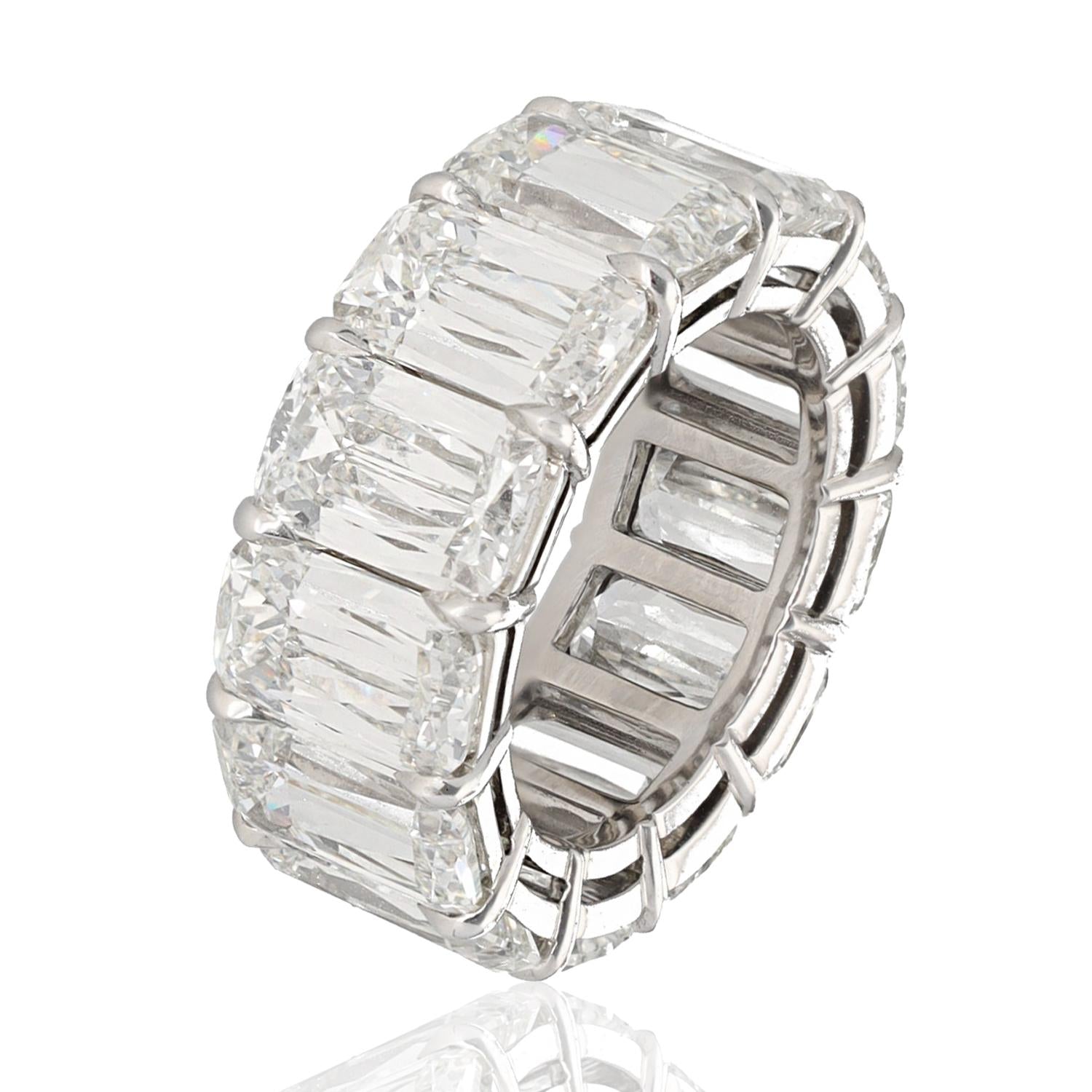 PLATINUM ASHOKA Diamond Eternity Band