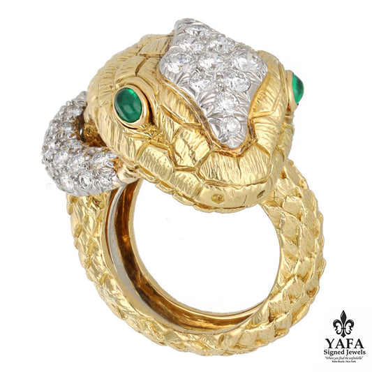 DAVID WEBB Snake Ring