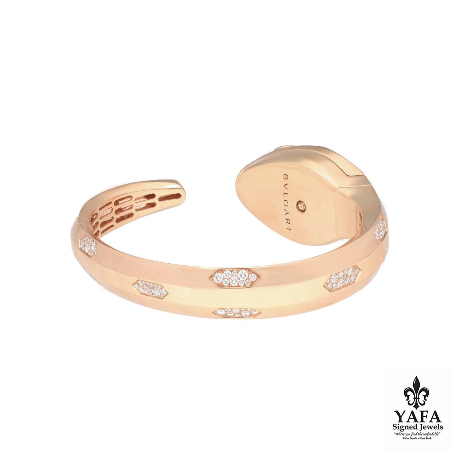 Bvlgari 18K Rose Gold Serpenti Misteriosi Watch