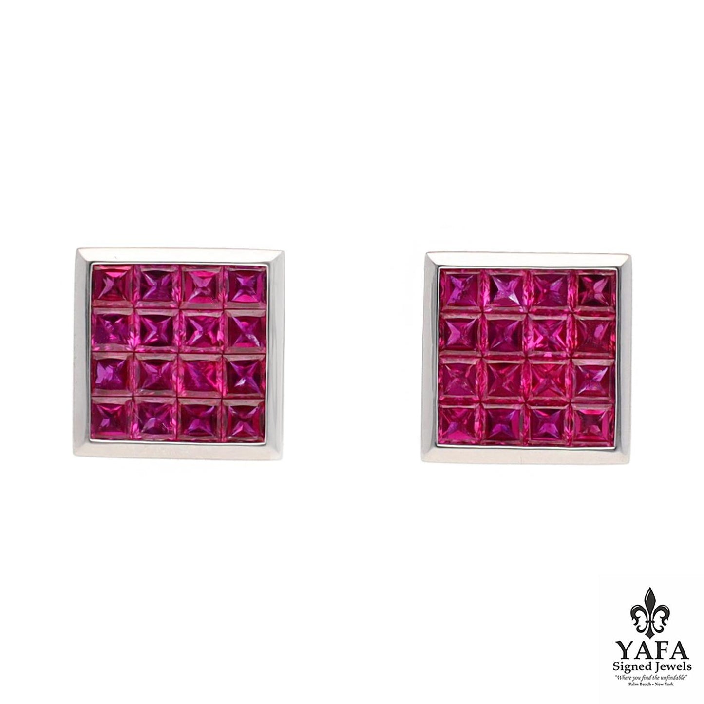 GRAFF Mystery Set Ruby Cufflinks