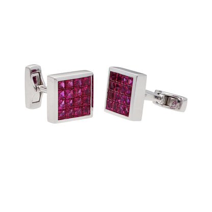 GRAFF Mystery Set Ruby Cufflinks