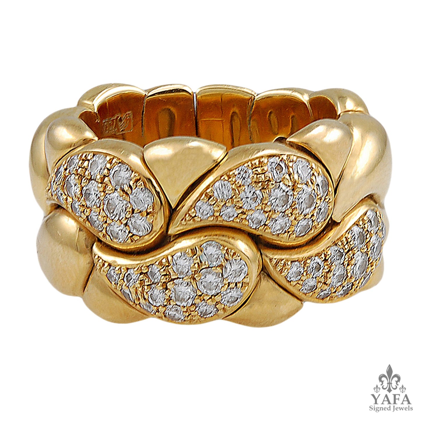CHOPARD Diamond Gold Ring