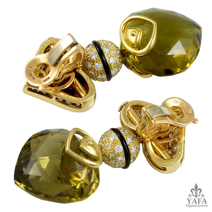 MARINA B Diamond, Gem Stone Earrings