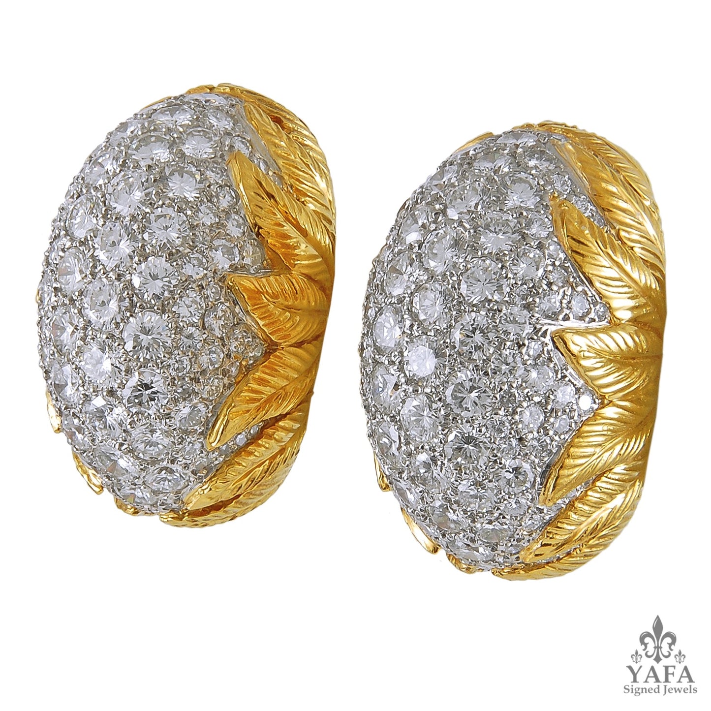 Diamond Pod Bombe Earrings