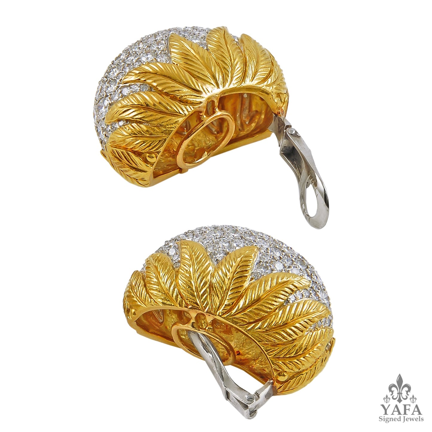 Diamond Pod Bombe Earrings