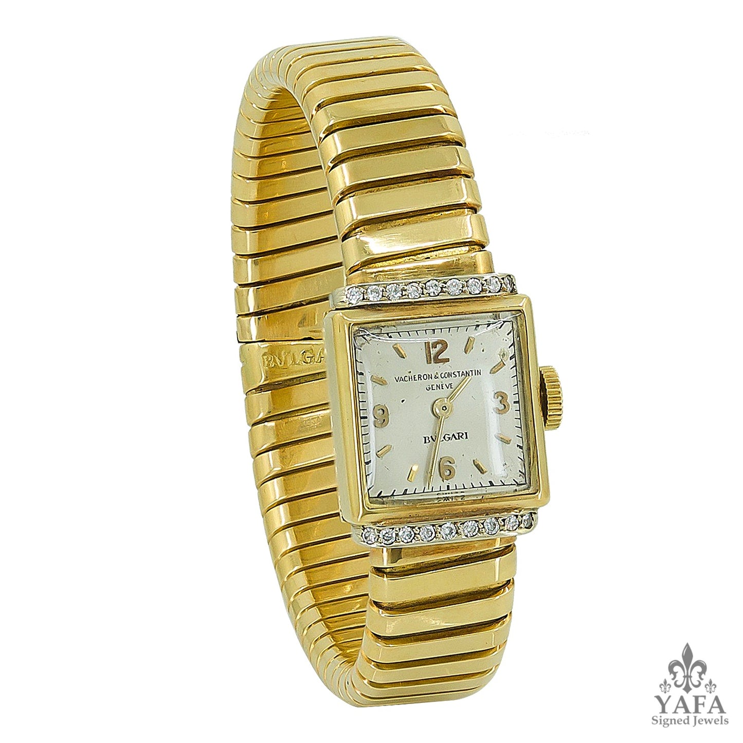 VACHERON CONSTANTIN Diamond Ladies Gold Watch