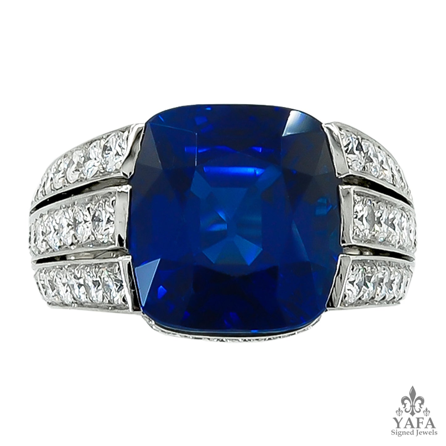 CARTIER Kashmir Sapphire, Diamond Ring