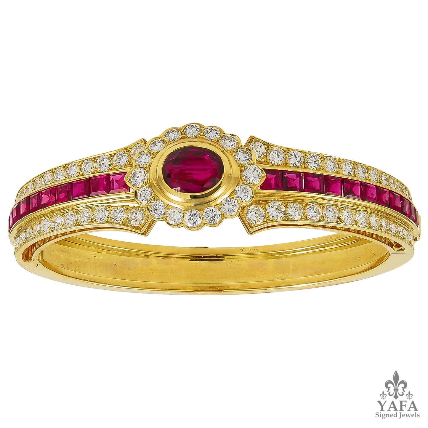 VAN CLEEF & ARPELS Diamond, Ruby Bracelet