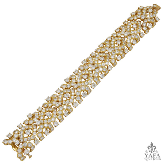1970's VAN CLEEF & ARPELS Diamond Bracelet