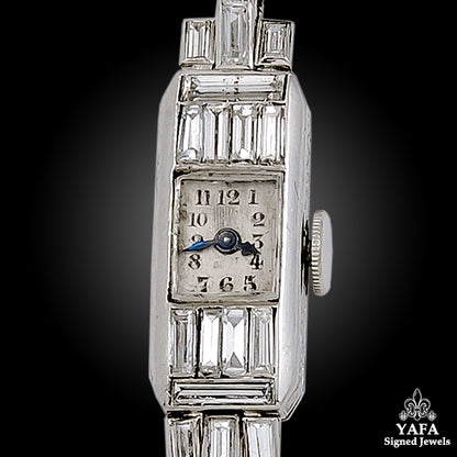 Art Deco Diamond Lady's Wrist Watch