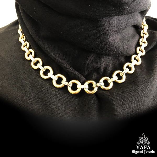 CARTIER Diamond Link Necklace