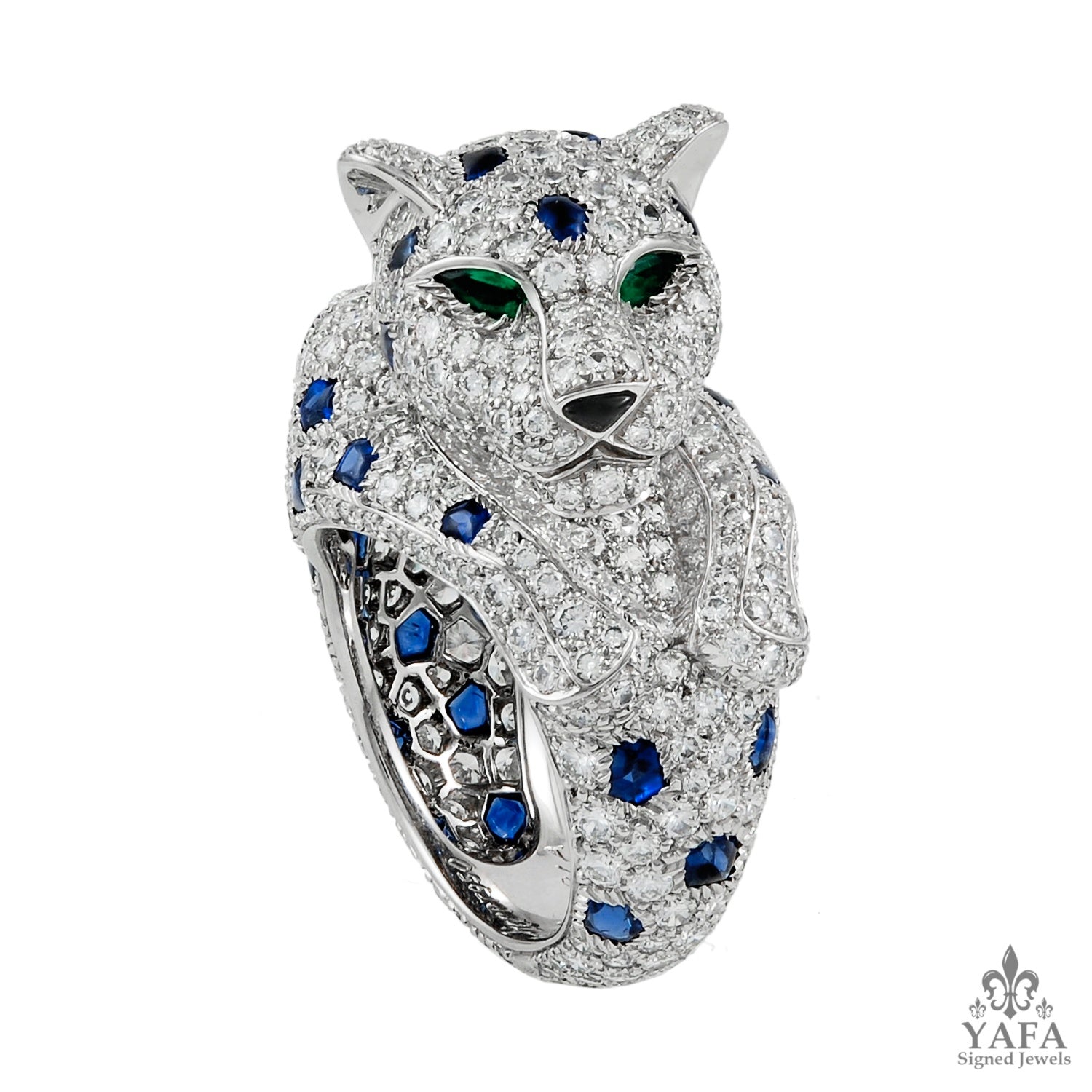 Silver Panther Ring for Women – Raajraani