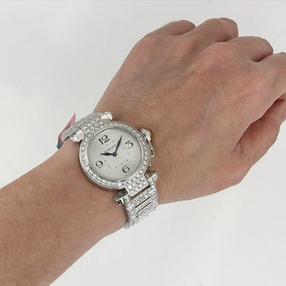 CARTIER Pasha 30mm Diamond Watch