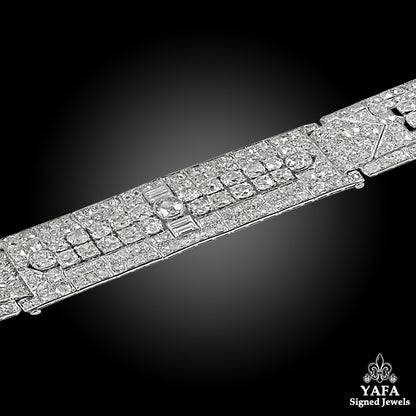 CHAUMET Art Deco Diamond Bracelet