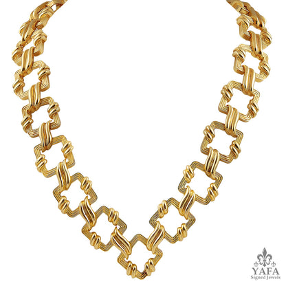TIFFANY & Co. 18kt. Gold Link Necklace
