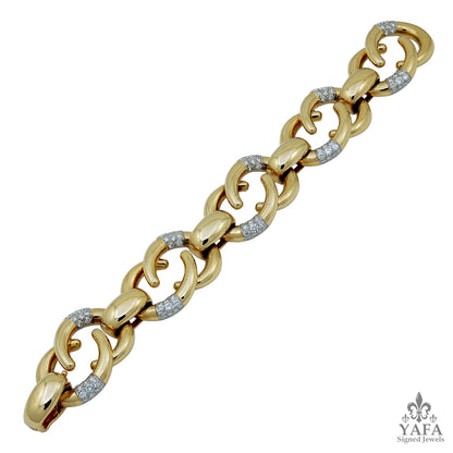 CARTIER Diamond Link Bracelet