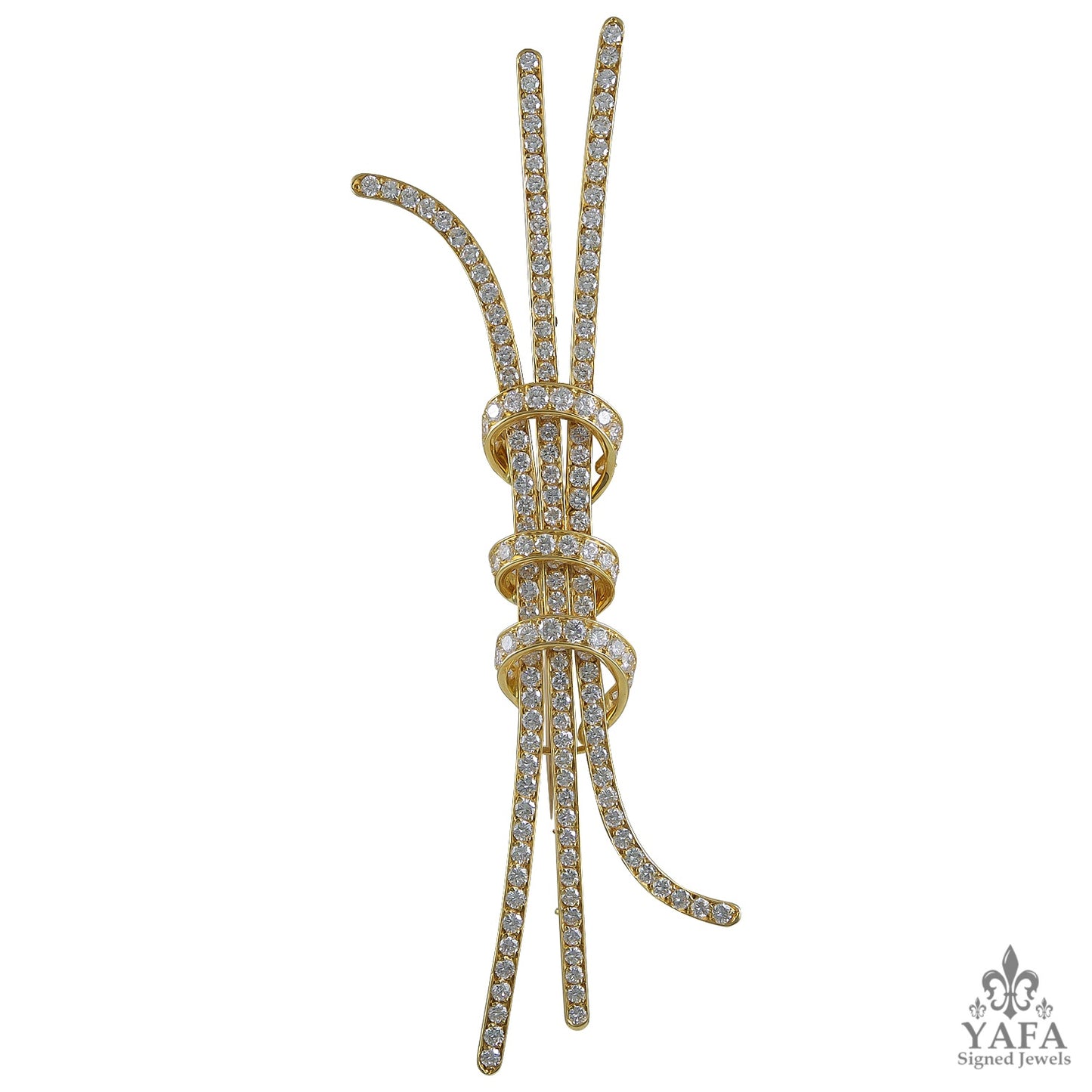 VAN CLEEF & ARPELS Diamond Brooch