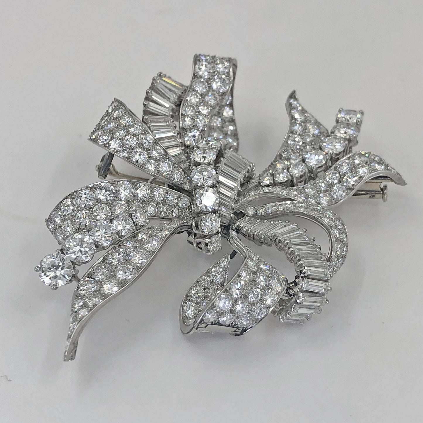 BULGARI Diamond Bow Brooch