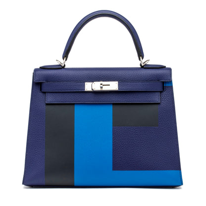 HERMES Clemence Special Edition Kelly 28cm